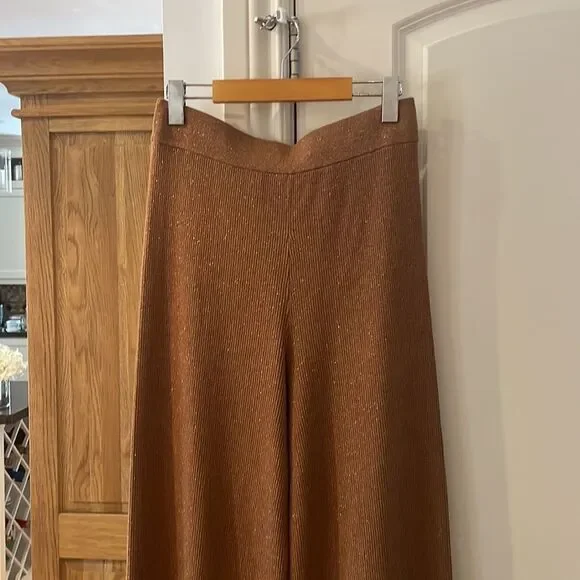 Alc. Quentin pants in toffee/rose gold new no tags luxurious joggers - Picture 11 of 11